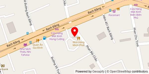 Map location for Phở Phan Bội Châu