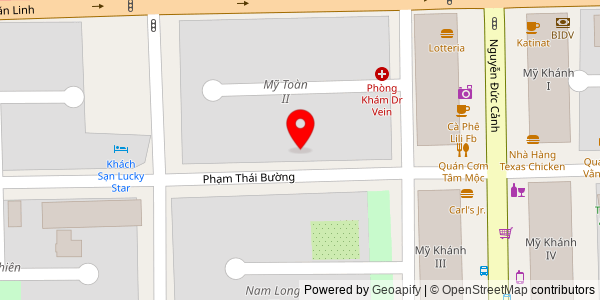Map location for Phở Trang - Phạm Thái Bường