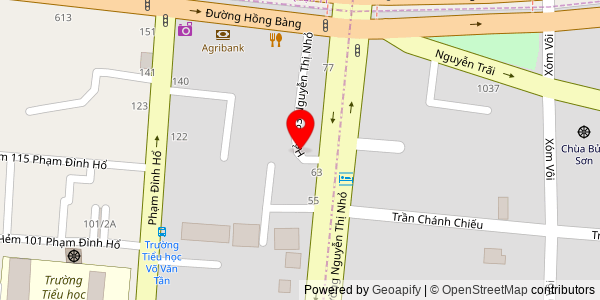 Map location for Pho Xuan Mai