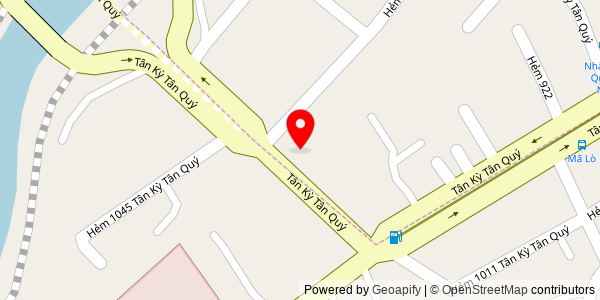 Map location for Quán phở cồ duẩn