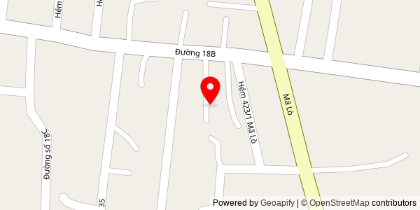 Map location for QUÁN PHỞ LINH