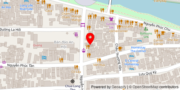 Map location for Hoi An Eatery