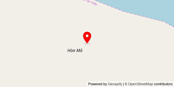 Map location for Hon Mo