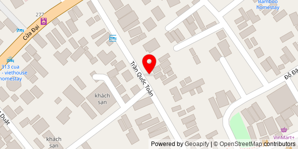 Map location for Phở, Hủ Tiếu, Cao Lầu