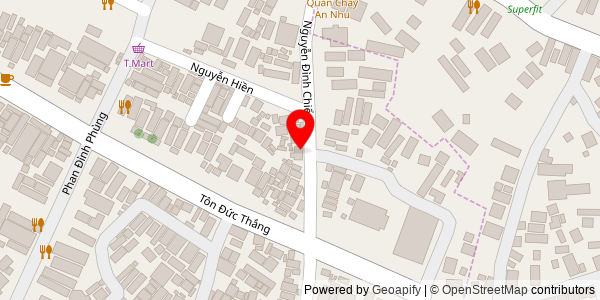 Map location for Quán Phở Lucky