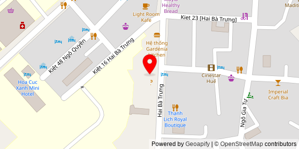 Map location for Gardenia
