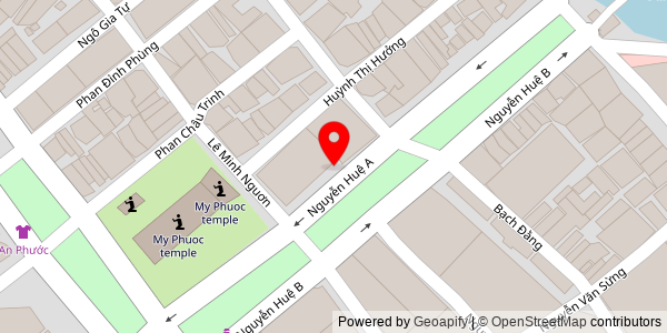 Map location for Bánh mì Phượng (phố đi bộ Nguyễn Huệ)