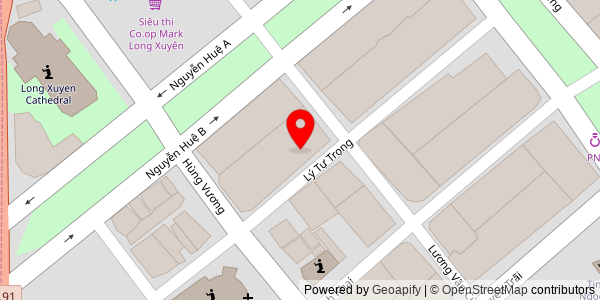 Map location for Ốp la Long Xuyên