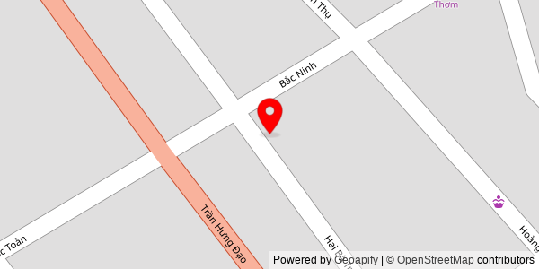 Map location for Bún xíu, phở chấm