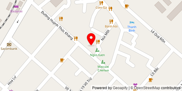 Map location for Bún Phở 39 Nha Trang
