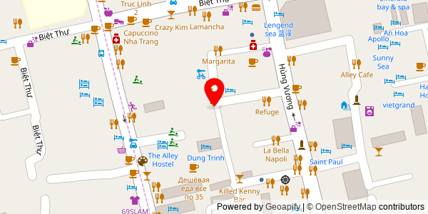 Map location for Margarita