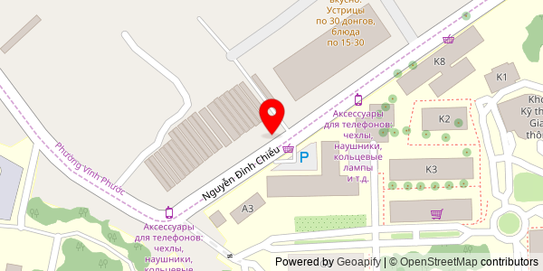 Map location for Phở Bắc, Nam - Bún Bò Huế