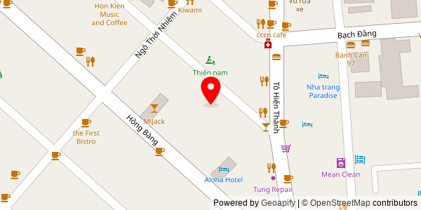 Map location for Vietnamese Grandma's Taste