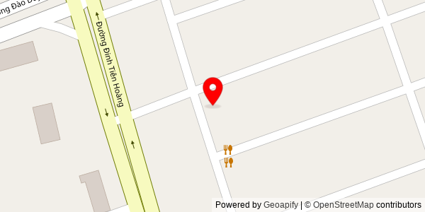 Map location for Phở Lý Quốc Sư hương vị Hà Thành - cơ sở 2