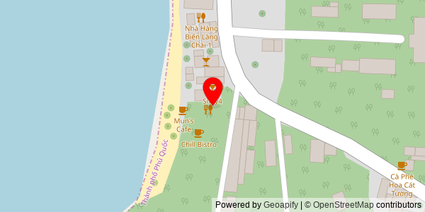 Map location for 40six Beach Haus