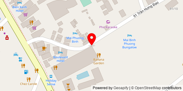 Map location for A little Eatery