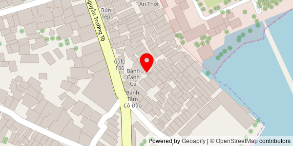 Map location for Bún Kèn Cô Thu