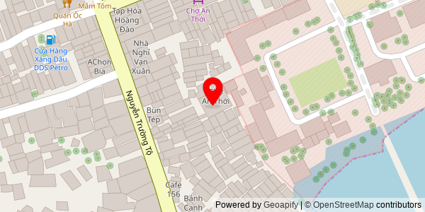 Map location for Chợ An Thới