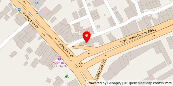 Map location for Phở Bò Tứ Hải Phú Quốc
