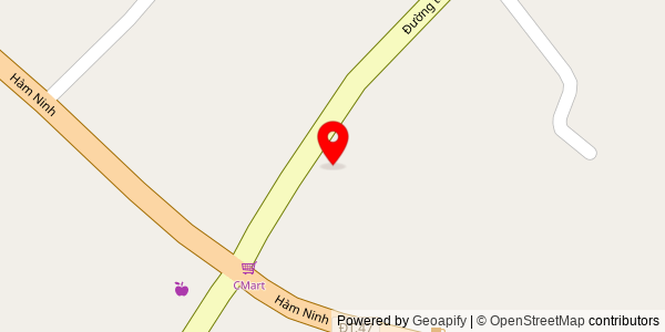 Map location for Phở Quỳnh Như