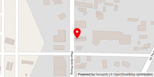 Map location for Dê Hoàng Phố