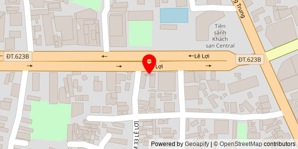 Map location for Phở Hà Nội