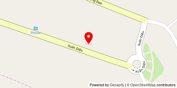 Map location for Ẩm Thực - Quán Lá