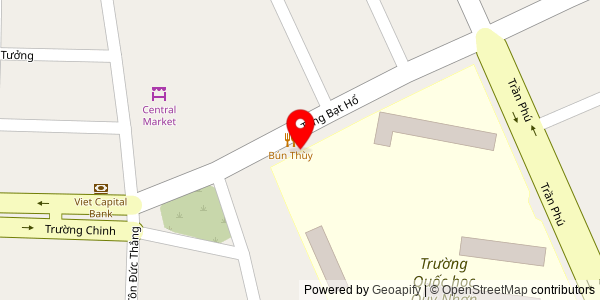 Map location for Bun Thuy