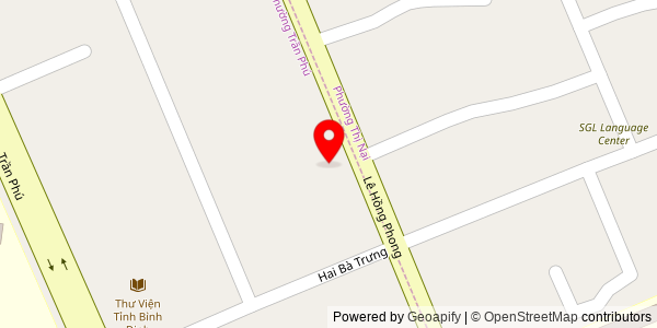 Map location for PHỞ LÝ QUỐC SƯ - QUY NHƠN