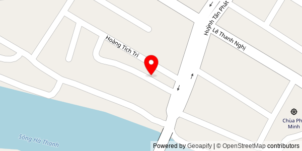 Map location for Phở Thành Tâm - A Sảnh