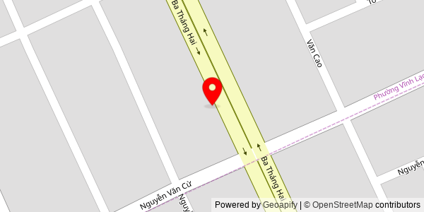 Map location for Phở gà Phố cổ