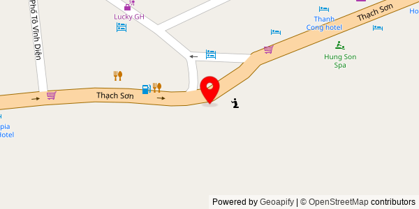 Map location for CỬA HÀNG ĐẶC SẢN SAPA TV