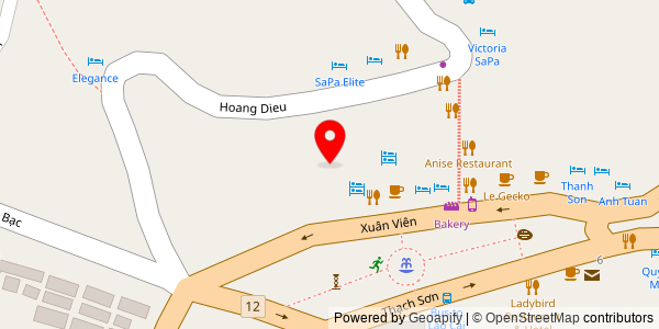 Map location for Duong Pho Quan
