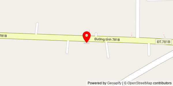 Map location for Phở Huy Hoàng