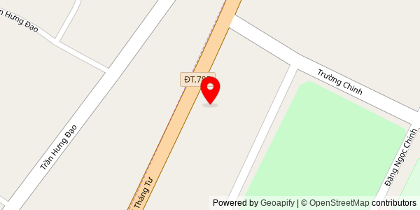 Map location for Phở Thăng Long