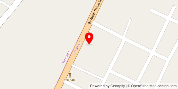 Map location for Phở Thổ Đá Bún Thố Đá - TÂN MÙI