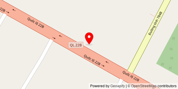 Map location for Quán phở hà nội