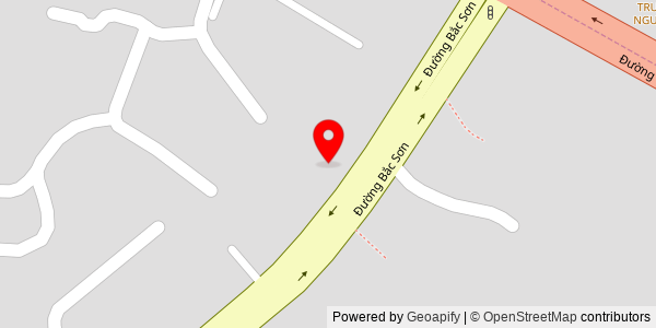 Map location for 36 bắc sơn