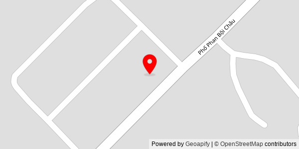 Map location for Bò nướng phố cổ