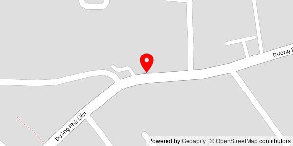 Map location for Bún cá chấm Phố Cổ