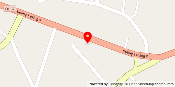 Map location for Bún chả, Phở gà Ngọc Tỉnh số 1 Đại Từ