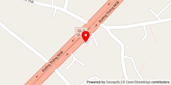 Map location for Bún phở