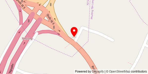 Map location for Bún Tảo Hà
