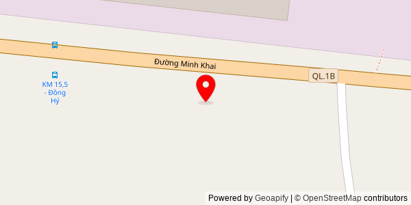 Map location for Cơm Phở Cảnh Lợi