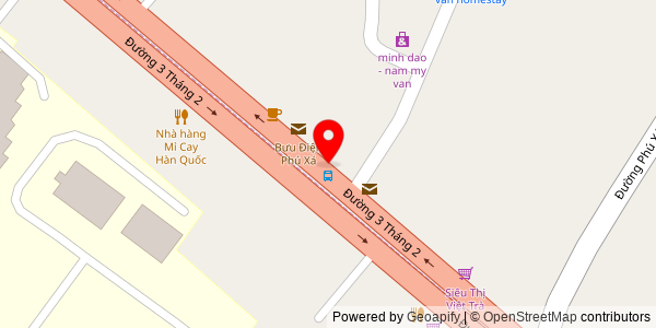 Map location for Minh Đức - Bún bò huế,phở (cs3)