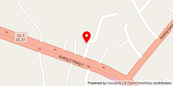 Map location for Nhà của Mỹ Hoa