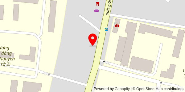 Map location for Pho Bo Nam Canh