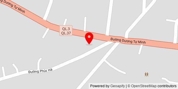 Map location for Phở bò Quốc Hương