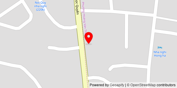 Map location for Phở bò Tư Điền cơ sở 1