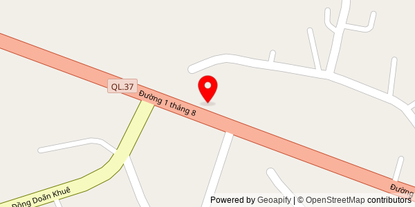 Map location for Phở gà Oanh Béo
